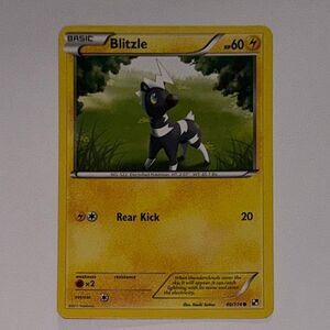POKEMON CARD: Blitzle #40/114 (Pokemon Black & White)